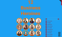Online Presentations - 12 Business Heroines