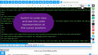 HTML Editor - Code View Synchronization